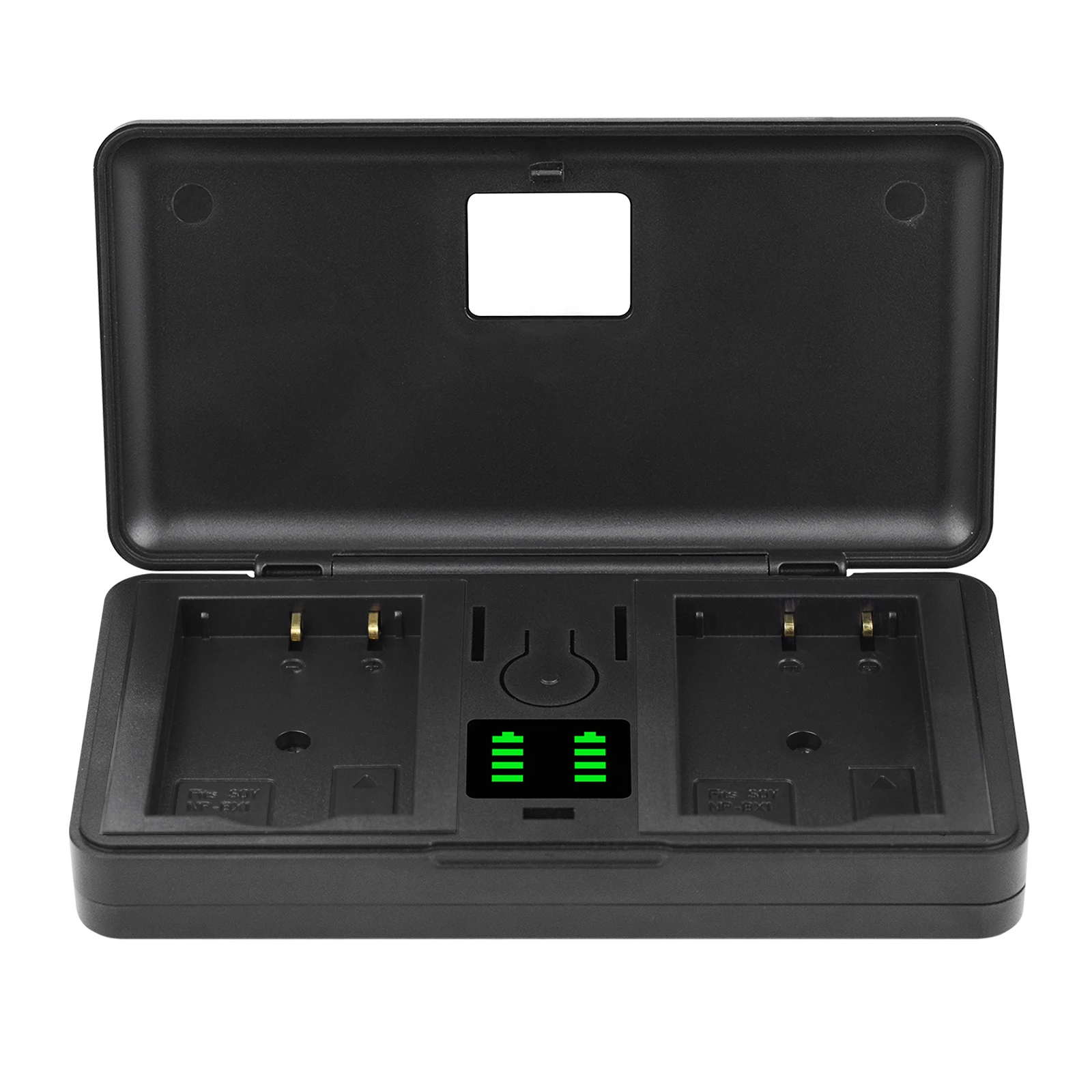 LCD Smart Charger Case Multi-function Battery Storage Box for Sony NP-FW50 NP-FZ100 NP-BX1 NP-BN1 NP-BG1 Battery