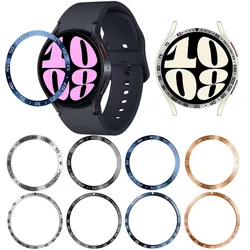 BEHUA Bezel Ring Stainless Steel Cover For Samsung Galaxy Watch 6 40mm 44mm Classic 43mm 47mm Case Metal Frame Protector Shell