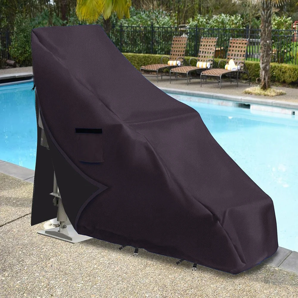 

Pool Lift Chair Cover Waterproof Heavy Duty Oxford Fabric with Air Vents and Secure Fit for Year Round Protection