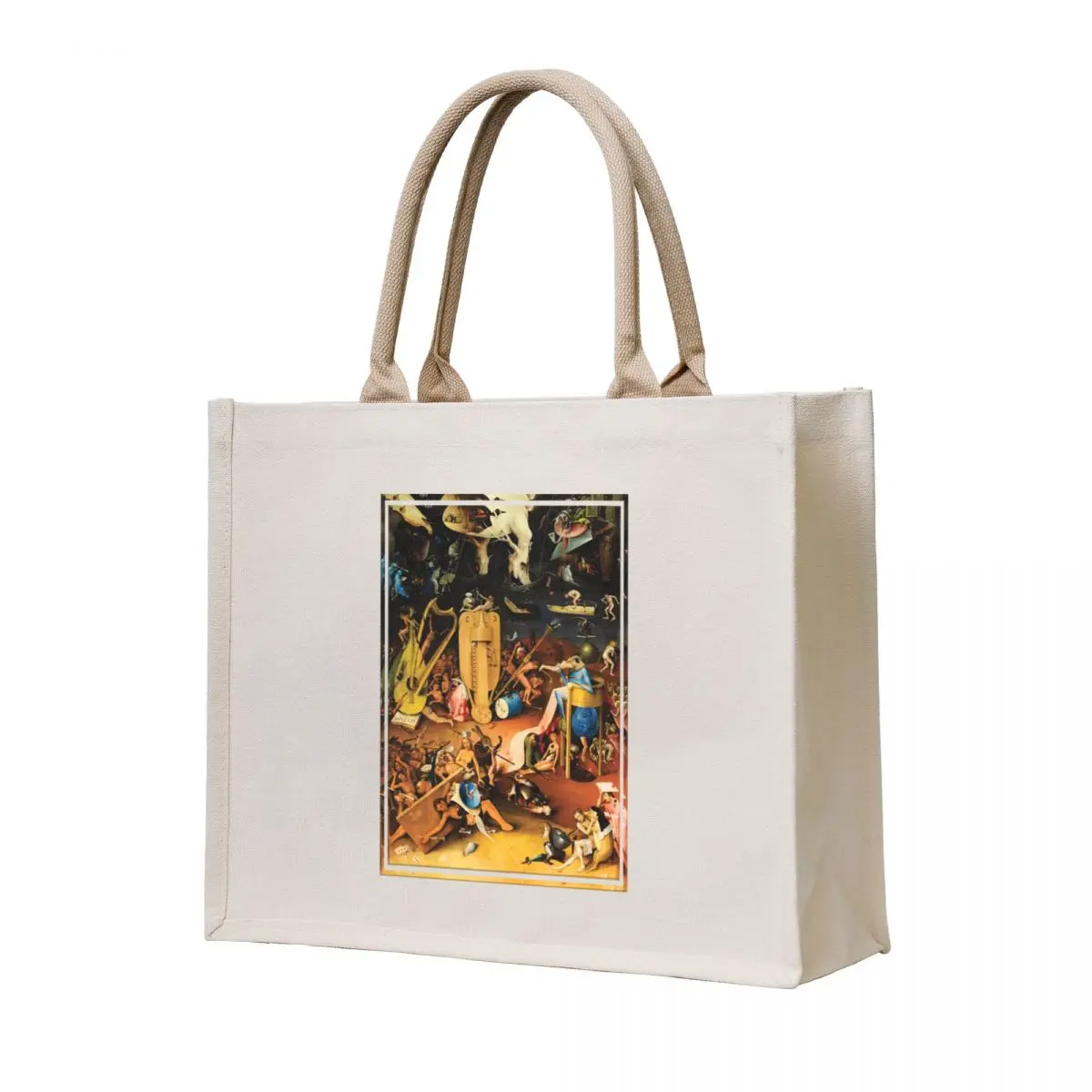 

The Garden of Earthly Delights Hell 2 by Hieronymus Bosch Tote Bag Lady bag Cloth bag Shopping bags shopper women canvas