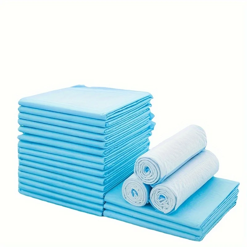 "Hygienic" Extra Absorbent Dog Training Pads - 20/40/50/100 Pack, Leak-Proof Wood Pulp Pet Pee Mats For Potty Training & Housebr