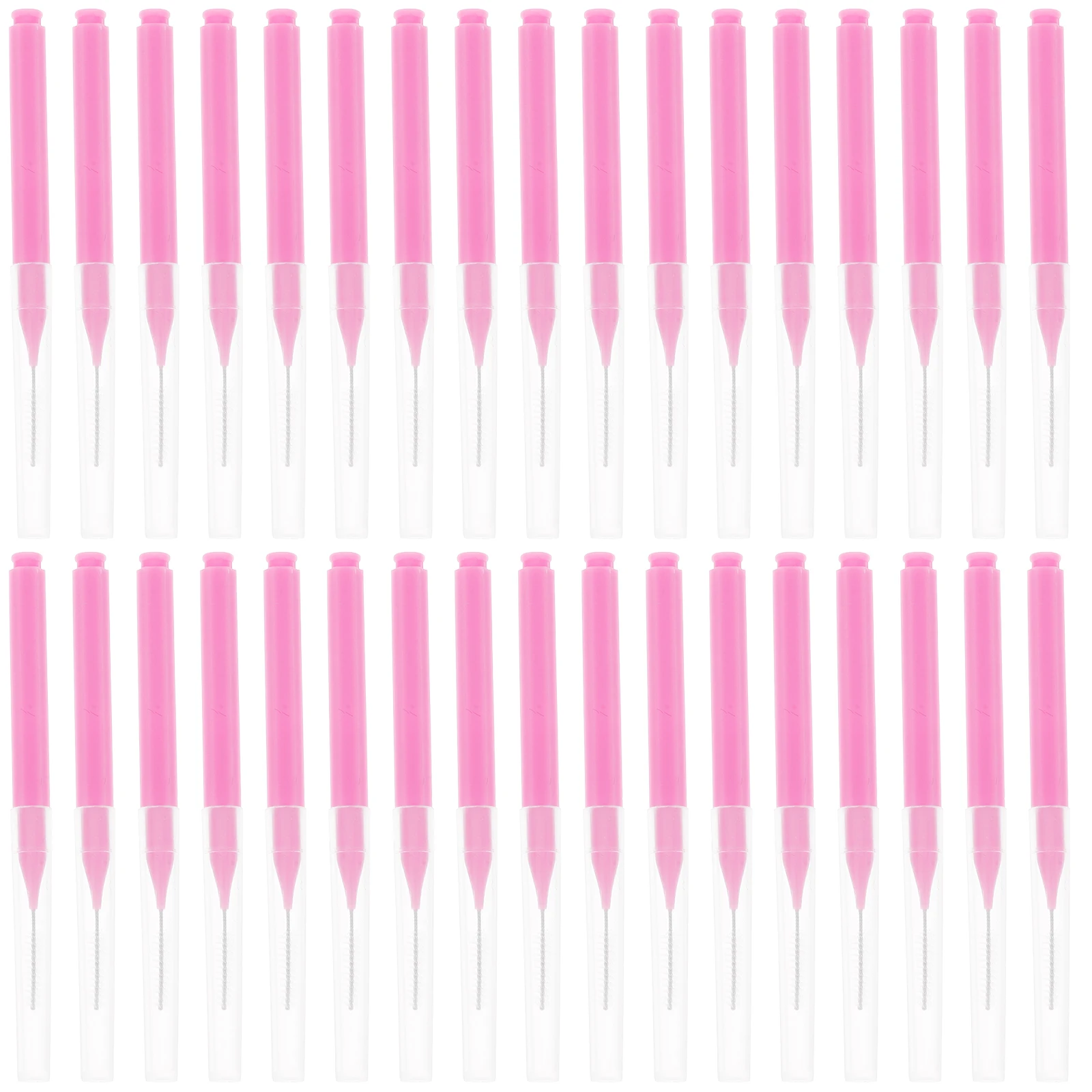 

100 шт. межзубные щетки портативные для брекетов между зубами чистка зубочисток гигиена полости рта дорожный размер