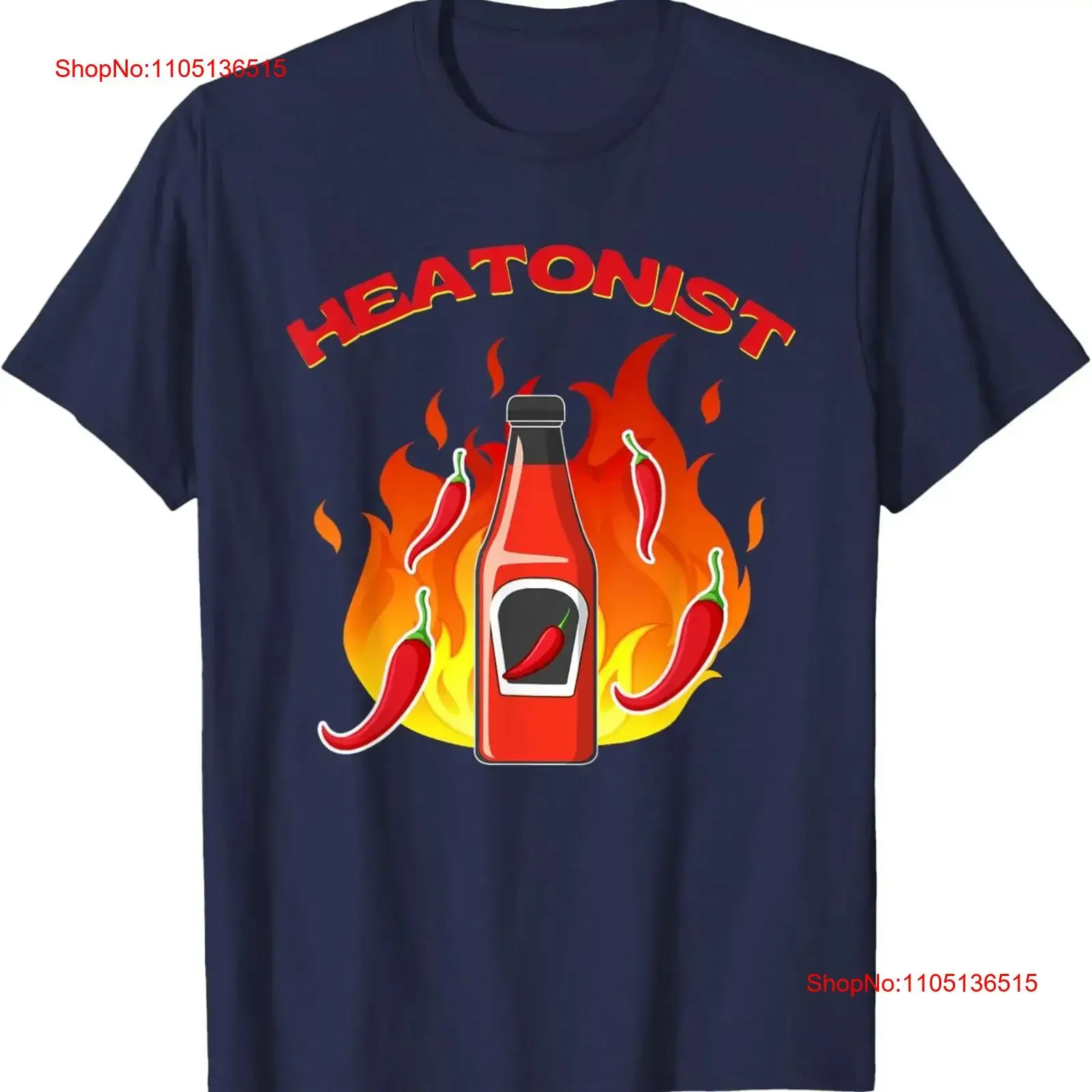Heatonist Habanero salsa Foodie picante comida mexicana caliente camiseta vintage lavado gráfico cómodo suave moda para hombre