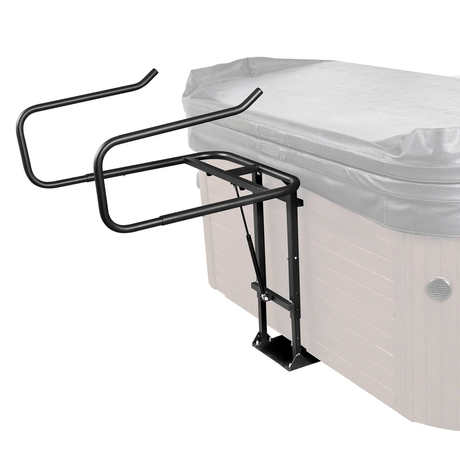 

Hot Tub Cover Lift, Spa Cover Lift, Hydraulic, Height 33.1" - 41.3" Width 53.1" - 92.5" Adjustable, Installed Underneath On One