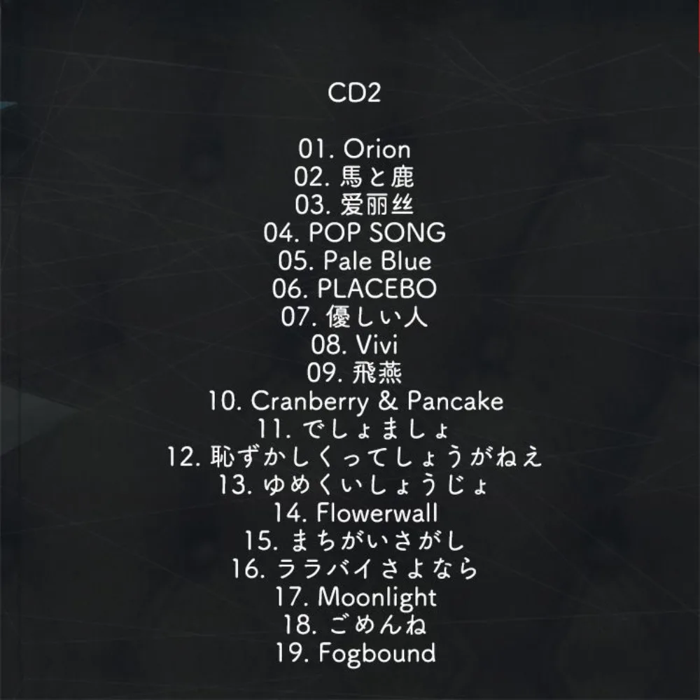 مجموعة أغاني Kenshi Yonezu Hit 2CD - أغاني الرسوم المتحركة Genius "Hachiya" - اختيار عشاق الموسيقى J-Pop & Anime