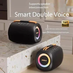 New SODLK TX11 Portable Wireless Bluetooth Speakers BT 5.3 TWS Surround Sound Waterproof Subwoofer for Home Outdoor Party