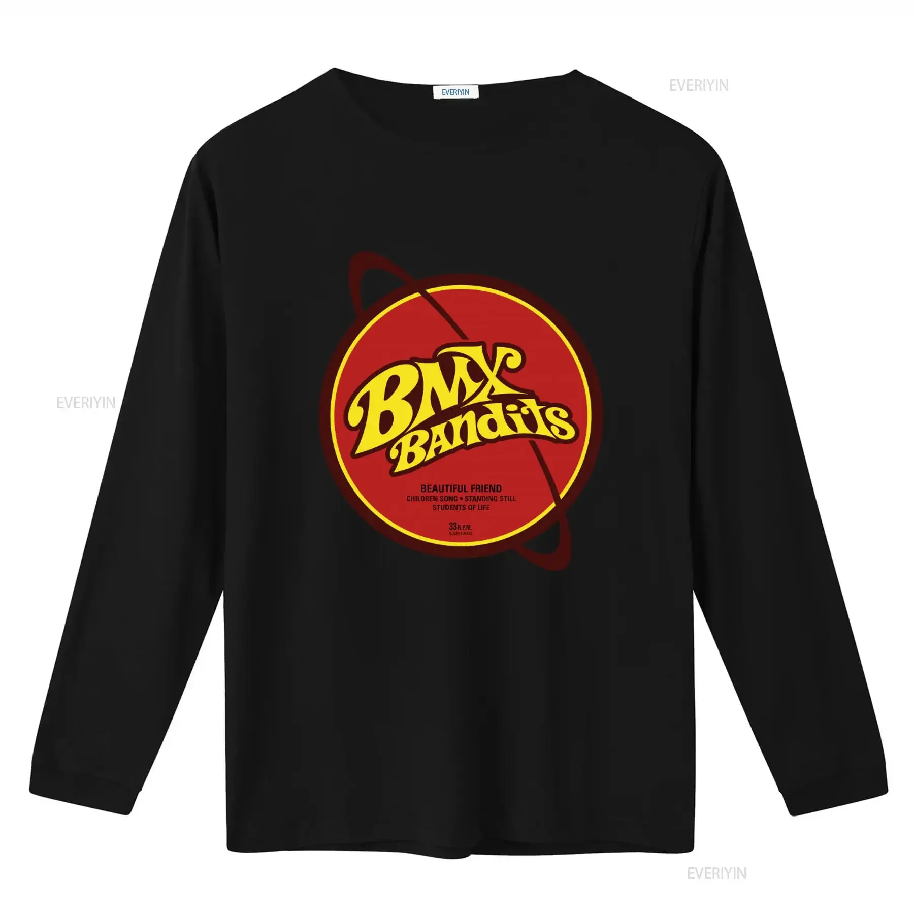 BMX Bandits T Shirt for Men Indiepop Style with Retro Design and Catchy Song Lyrics Print vintage Washed Stylish fashion