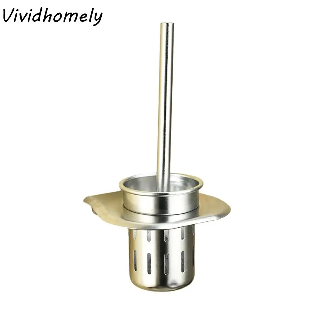 

Настенный набор щеток для унитаза, нержавеющая дышащая щетка для чистки унитаза, неперфорированный держатель для щетки для унитаза с длинной ручкой