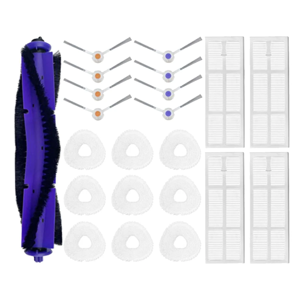 

A09G-For Narwal Freo Versatile Mop J3 Roller V- Side Brushes Mop Cloths Rag Hepa Filter Spare Part