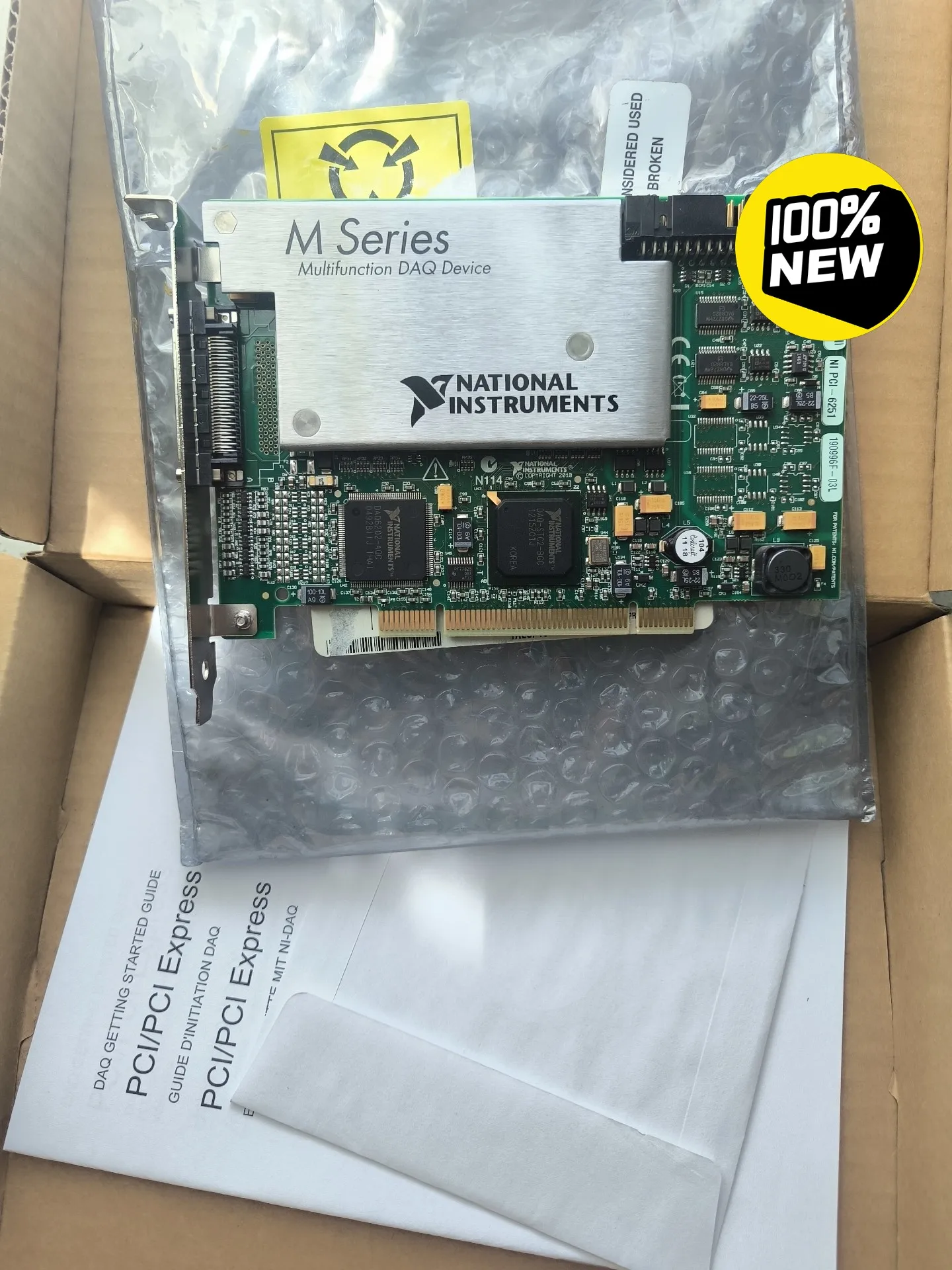 NI PCI-6251 Data Collection Card New