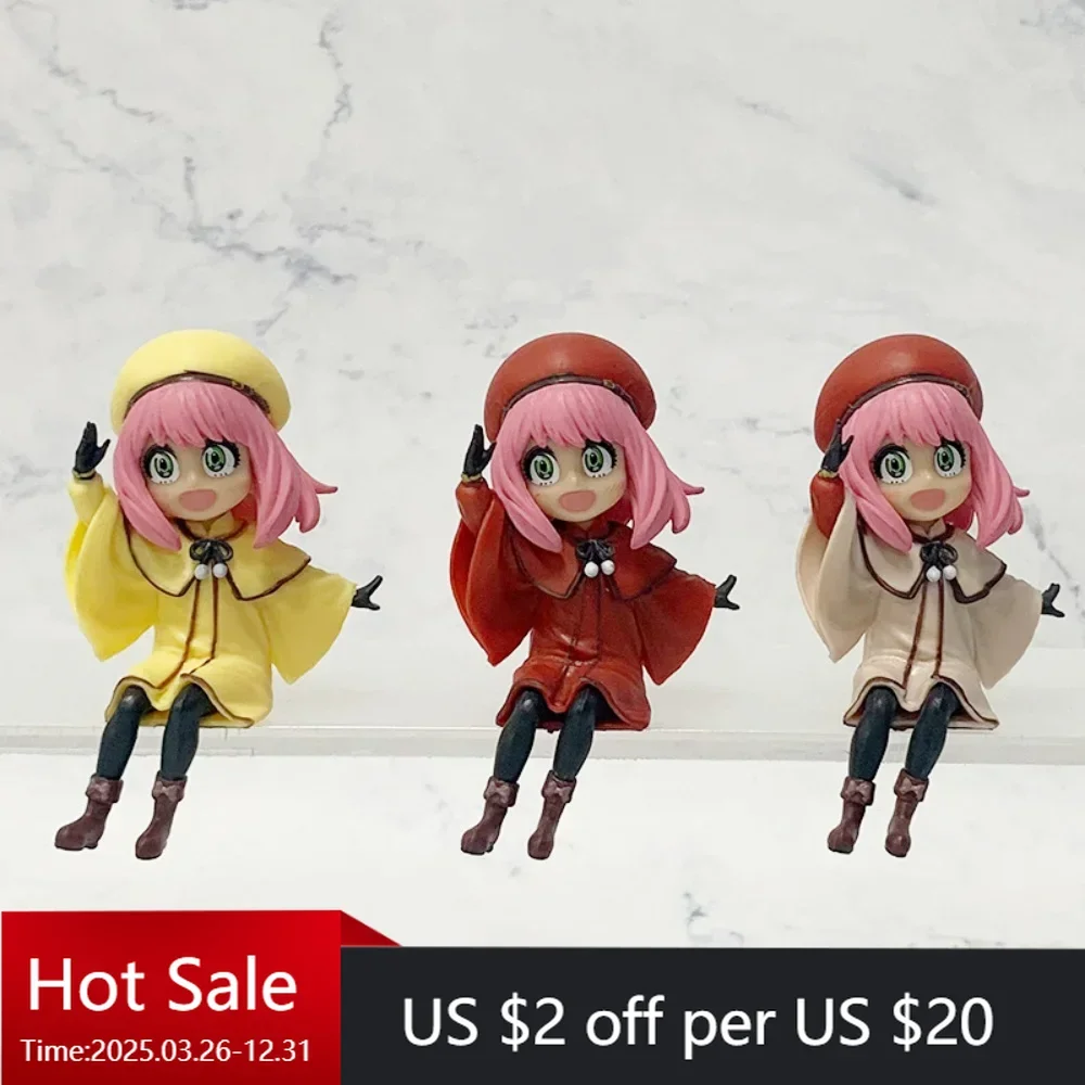 

Anime SPY x FAMILY 3 Detective Ania Girls Car Desktop Ornament Small Figurines & Miniatures Children Birthday Gifts Boys Girls