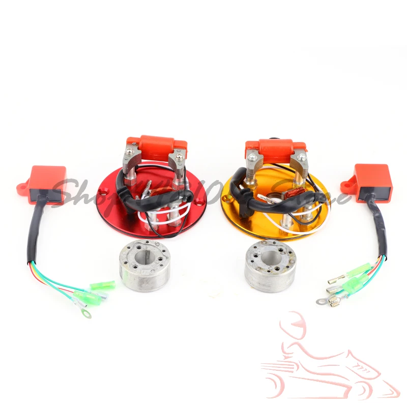 

Red Racing Magneto Stator Rotor Ignition CDI Box For Chinese Lifan YX 110cc 125cc 140cc Engine Pit Dirt Motor Bike