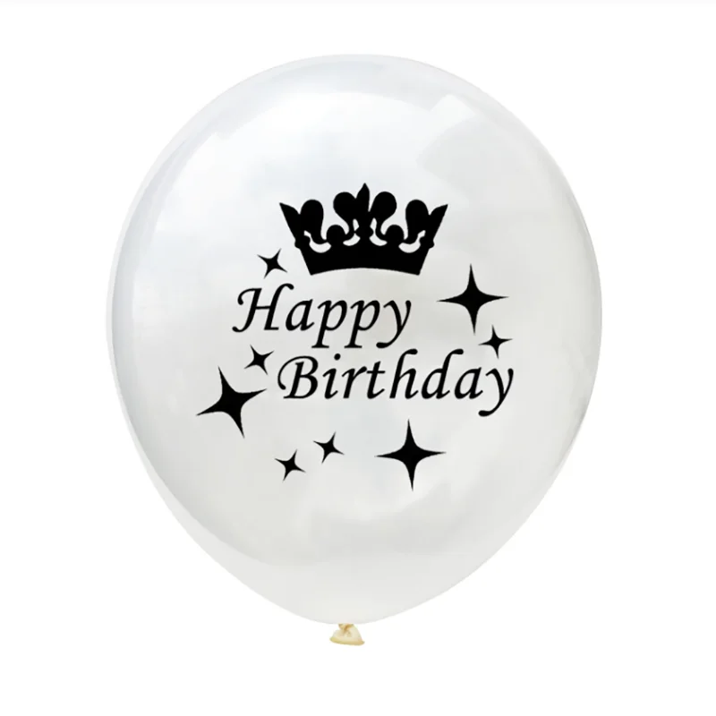 5Pc Happy Birthday Decoration Gold Rose Black 16 18 30 50 60 70 80 90 Years Birthday Party Digital Ballon Latex Party Supplies