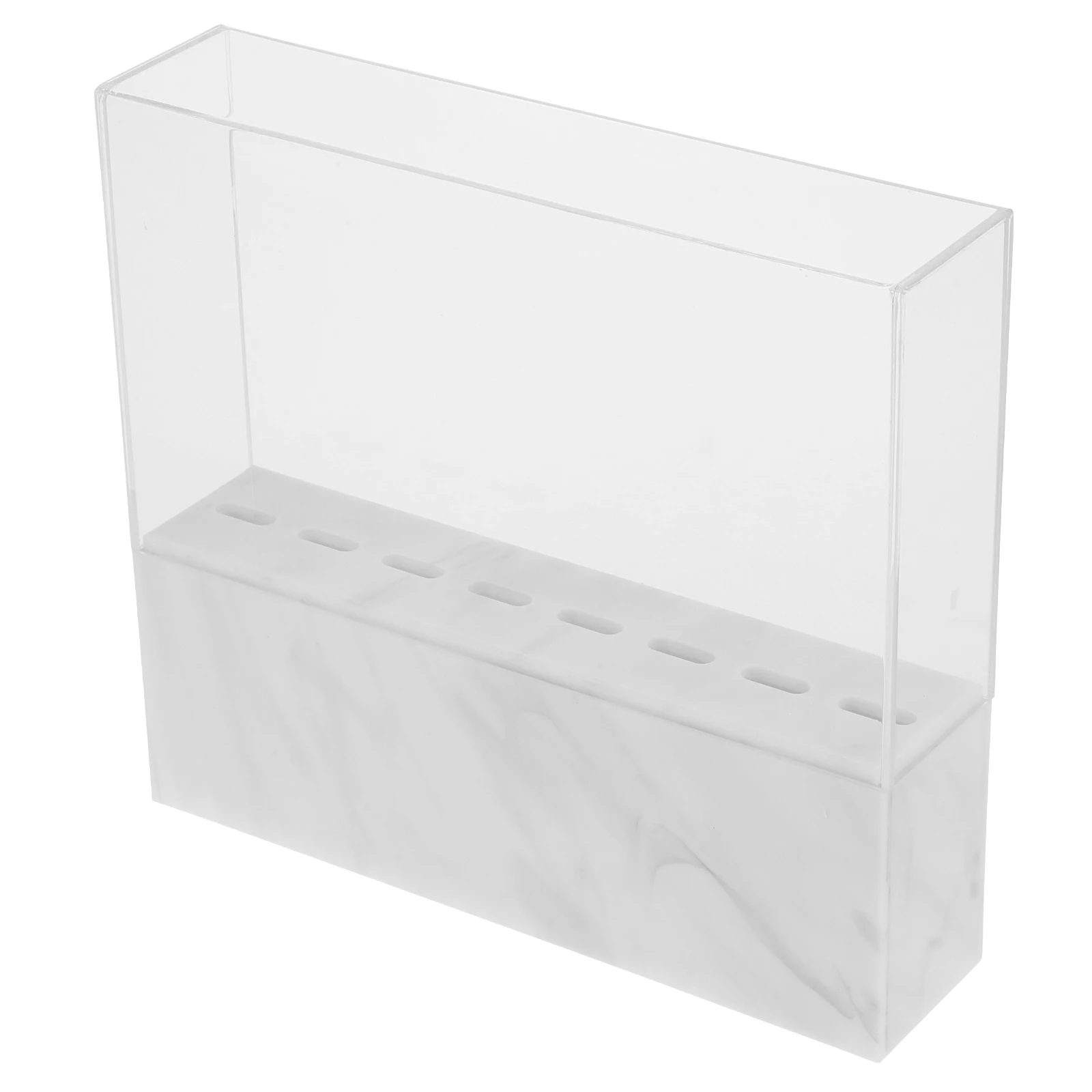 

Marble Acrylic Tweezers Holder 8-Hole Stand For Eyelash Tools Storage Display Rack Makeup Brush Lash Accessories
