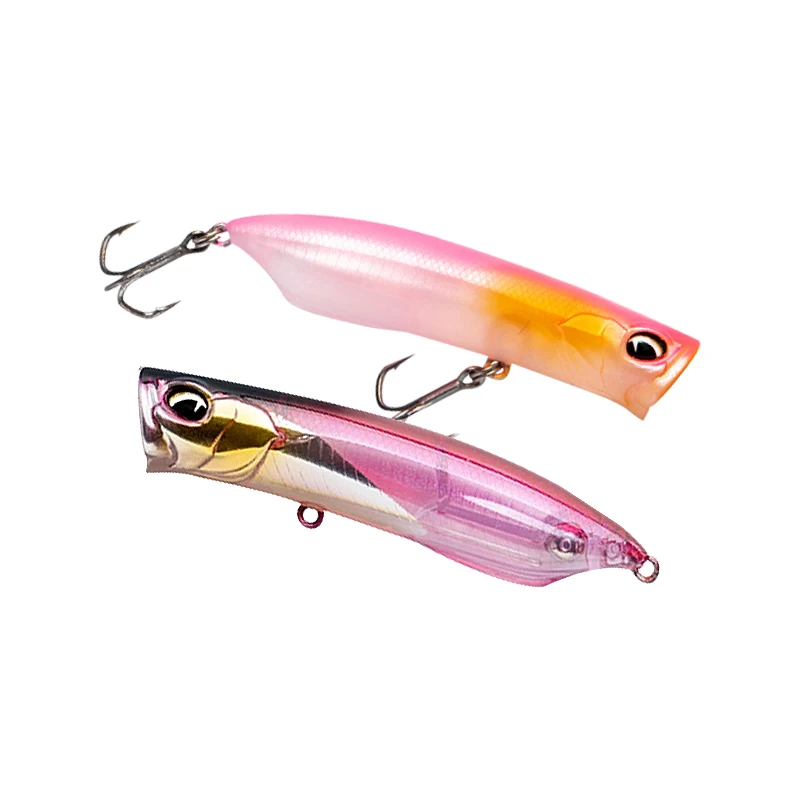 Ravencraft RC-BOMBER Popper Water Impact Fishing Lure Artificial Wobbler Surface Floating  Fake Bait