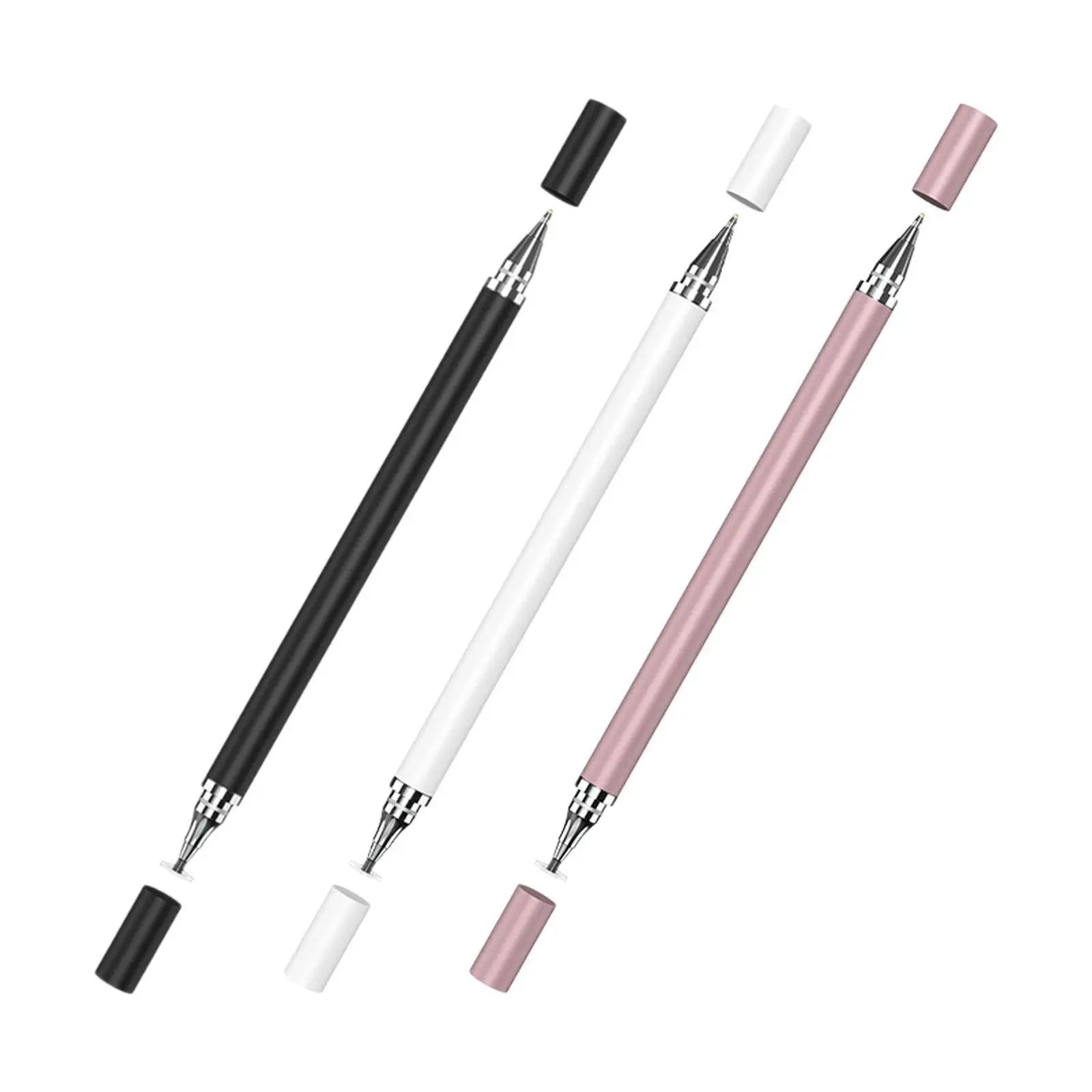 2 in 1 Capacitive Pen Easy to Use Point Touch Pen for Editing Gaming Drawing