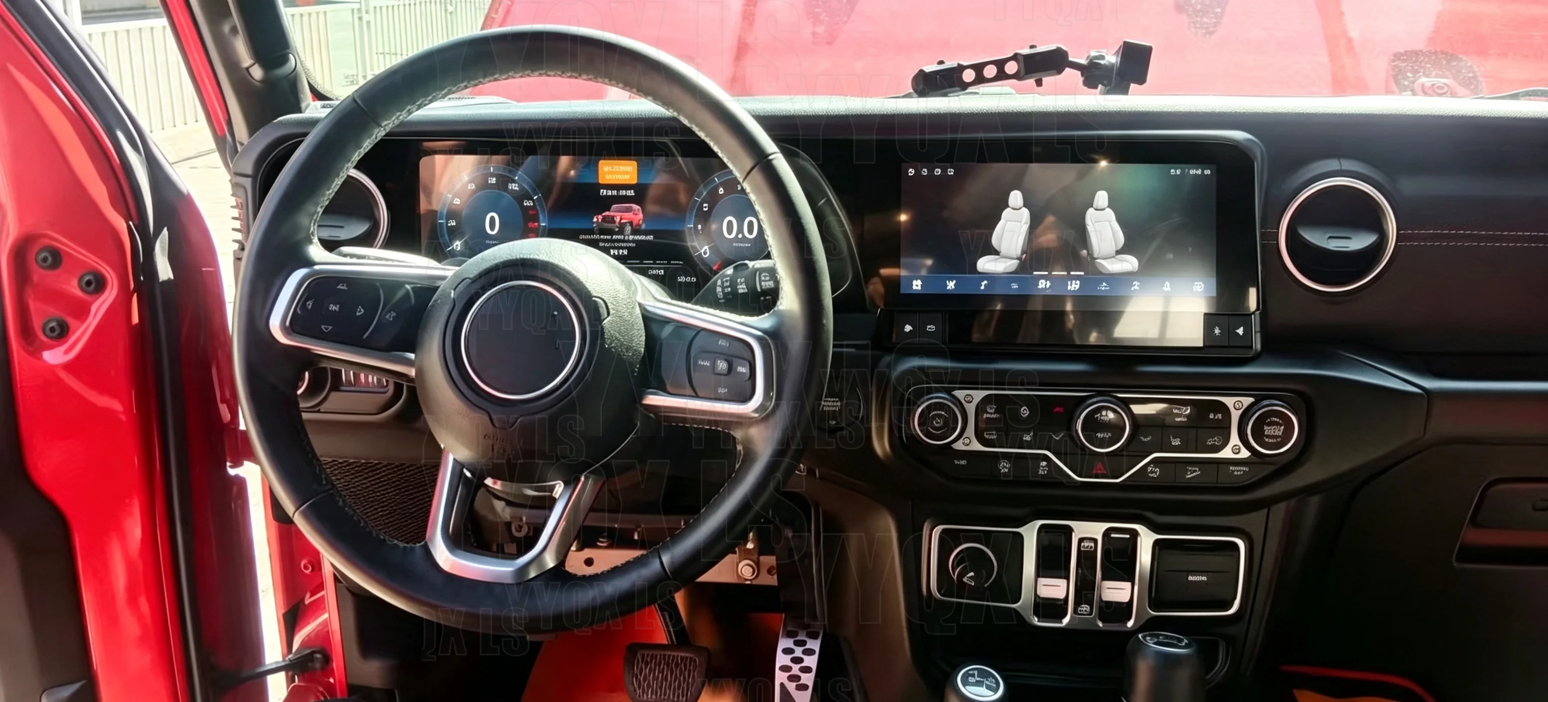 For Jeep Wrangler JL Gladiator J-MAX Android Car Radio Multimedia Video Player Wireless Carplay Autoradio Stereo GPS Navi Head - view 2