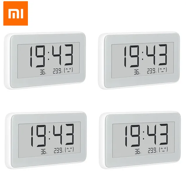 NEW Xiaomi Mijia BT4.0 Wireless Smart Electric Digital Clock Indoor Outdoor Hygrometer Thermometer LCD Temperature Measure Tool