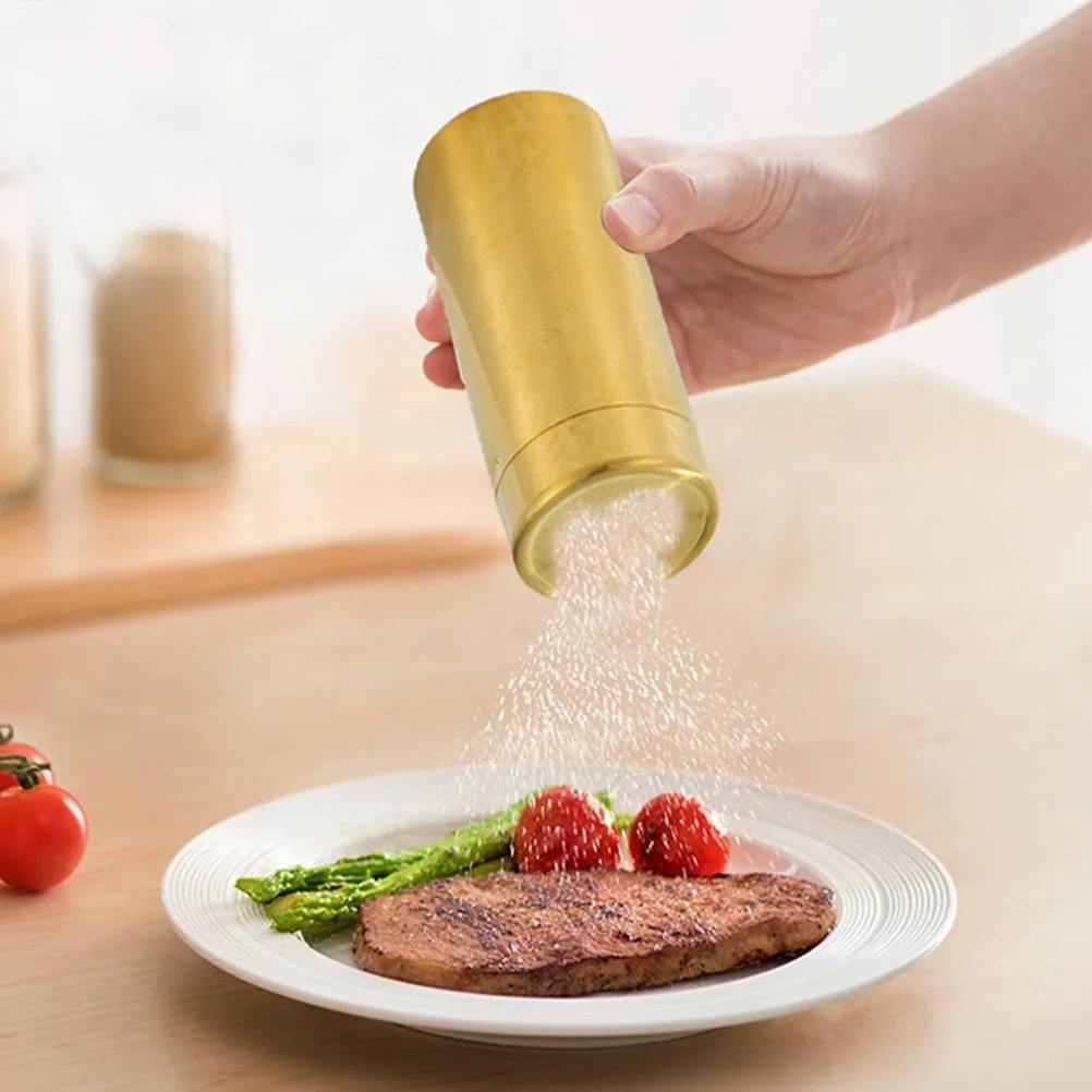 

2 шт. банки для приправ из нержавеющей стали, кухонные солонки для перца, многофункциональные бутылки для специй, бытовые держатели для приправ