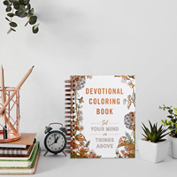 Faith Based Floral Coloring Book For Adult Smooth Texture Paper Inspirational Book Scriptural Coloring Book For Women Floral Art