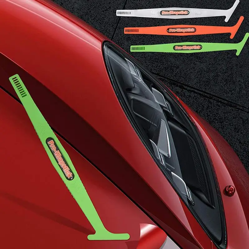 Mini Window Squeegee 3Pcs Car Wrap Window Tint Tool Kit Curves Slot Tint Tool Automotive Wraps & Accessories Car Window Tint Kit