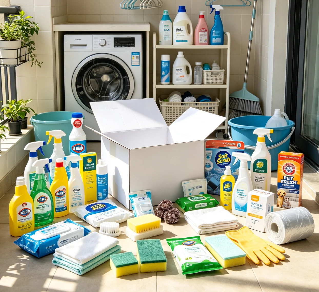 Kotak Kejutan Acak Perlengkapa - Home Bathroom Essentials ulasan dan harga