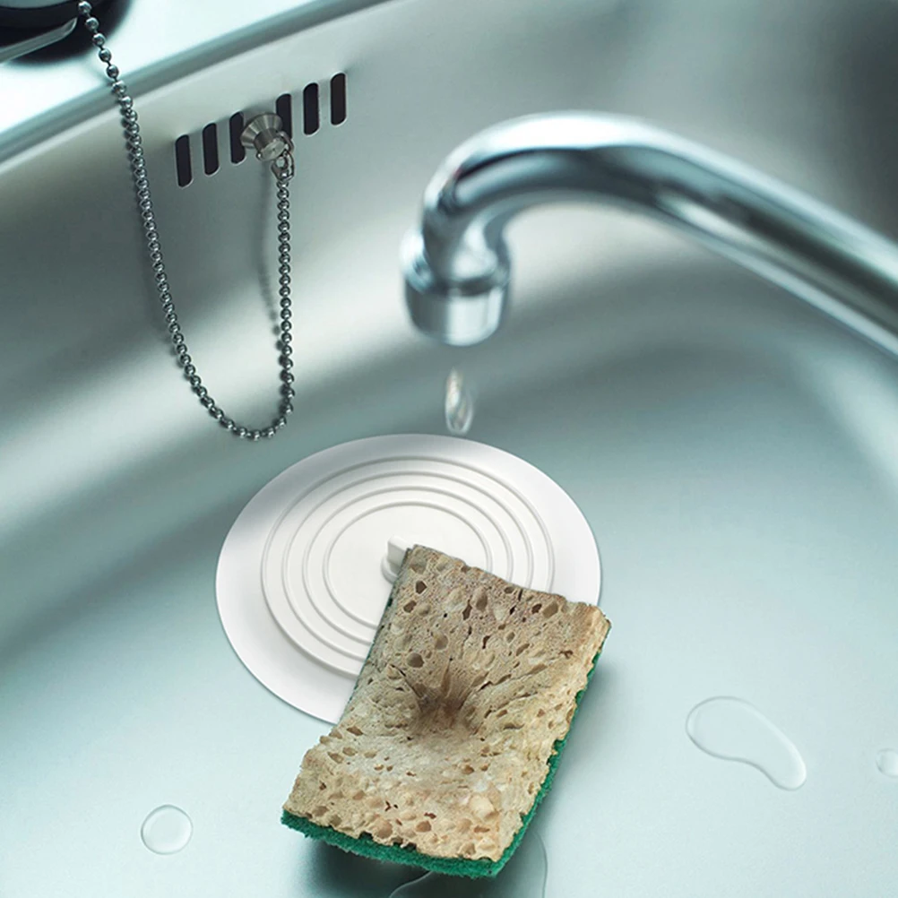 

2Pcs Bathtub Drain Stopper Silicone Tub Plug for Bathroom Kitchen Sink Water Stopper Tub Drain Bath Tube Plug for Water