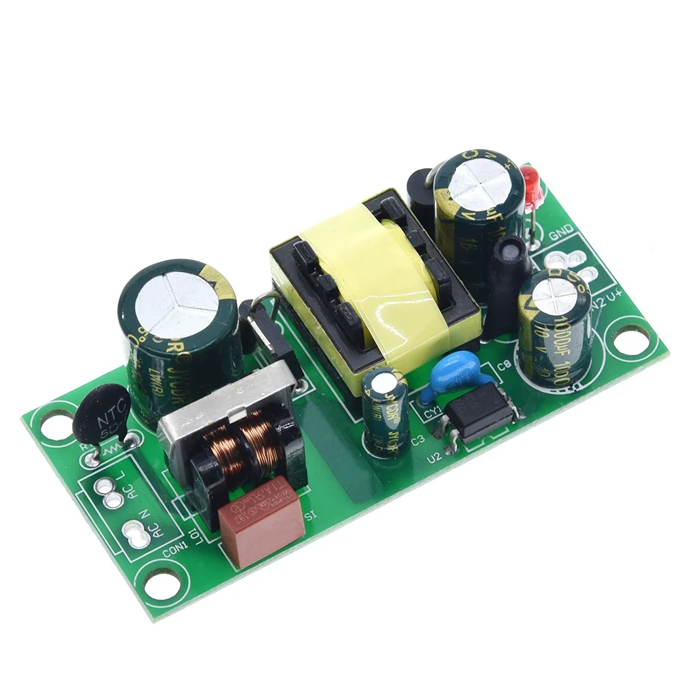 TZT  5V 2A AC-DC Switching Power Module Isolated Power 220V to 5V Switch Step Down Buck Converter Bare Circuit Board 5V2A