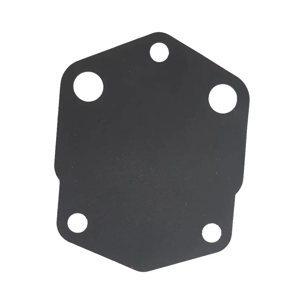4-Piece Black Fuel Pump Gasket Kit for 115-300HP Outboard Engines Compatible with 6E5-24411-00 and 6E5-24435-00