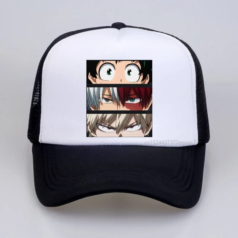 

anime My Hero Academia hat Men Kawaii Japanese Anime Boku No Hero Academia baseball cap Himiko Toga Cartoon snapback hats