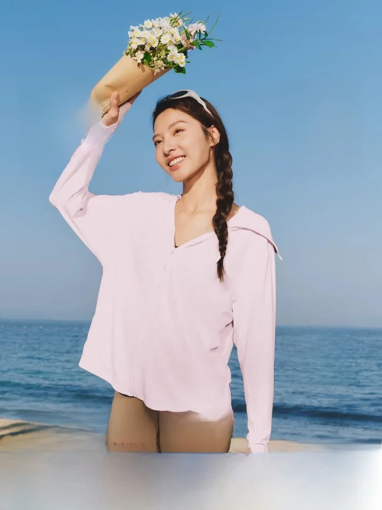 

Женская свободная куртка Banana Le с защитой от ультрафиолета UPF200, легкая, дышащая, ветрозащитная, для активного отдыха