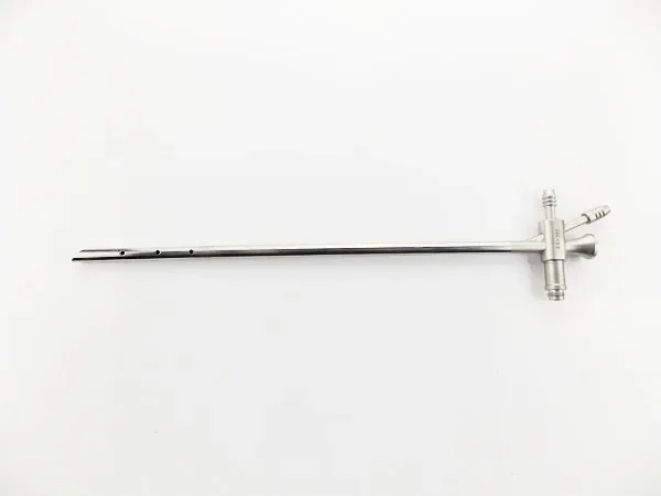 ENT rigid bronchoscope tube with fiber set