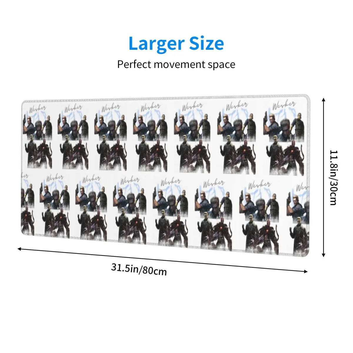 Large Mouse Pad Albert Wesker Collage Gamer PC Laptop Mats Keyboard Carpet Computer Gaming Office Accessories Desk Mat