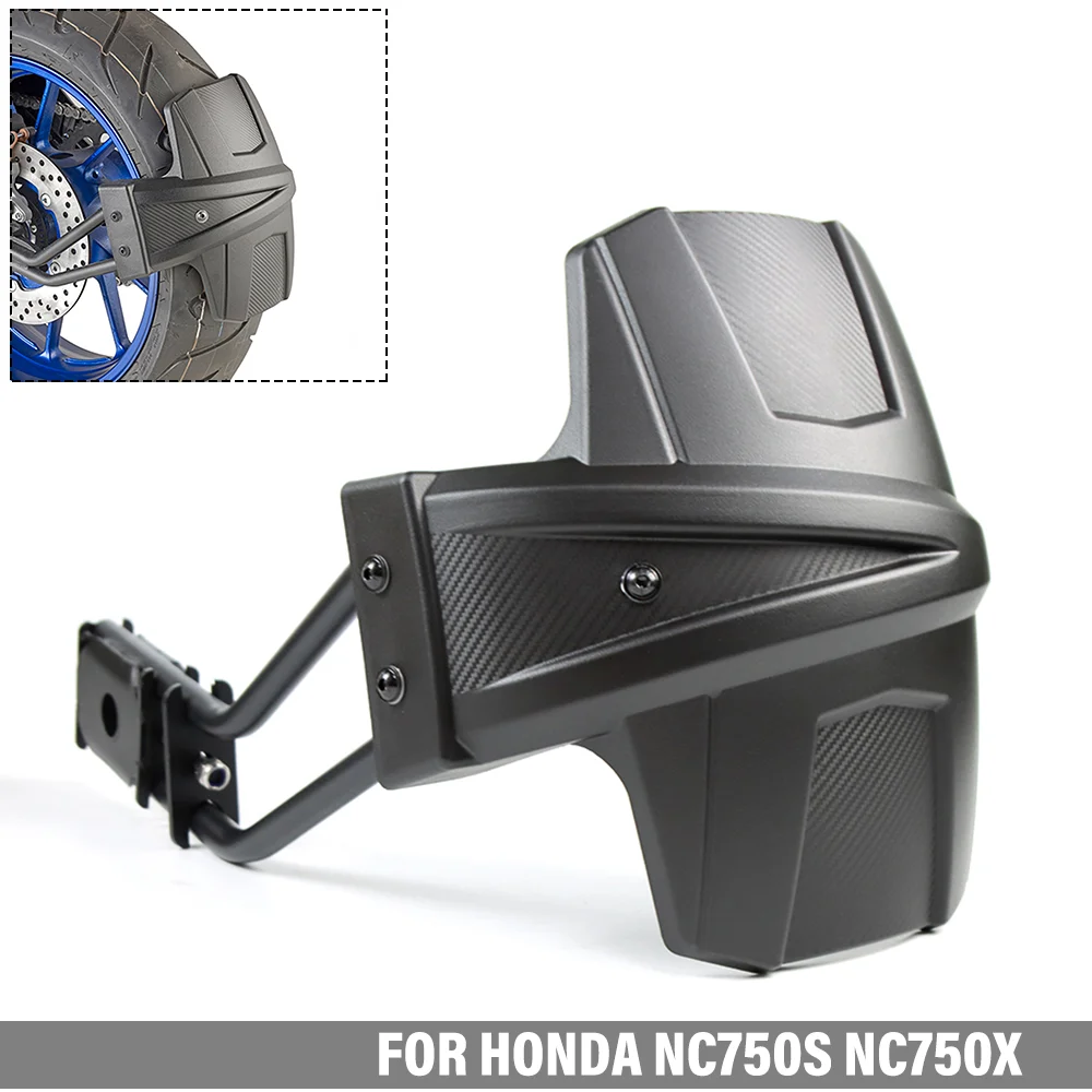 

For HONDA NC750S 2016-2020 NC750X 2016-2025 Motorcycle Back Wheel Hugger Rear Fender Mudguard Mudflaps Splash Guard Protector
