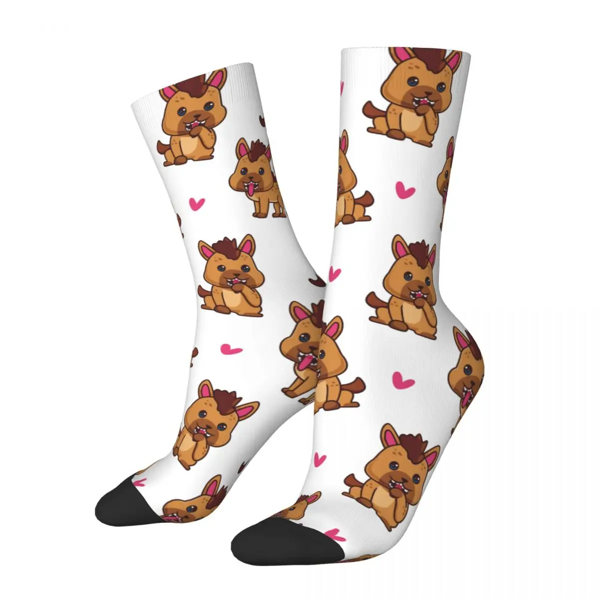 Love Hyena Product Socks Flexible Graphic Long Socks Super Soft for Mens Best Gifts