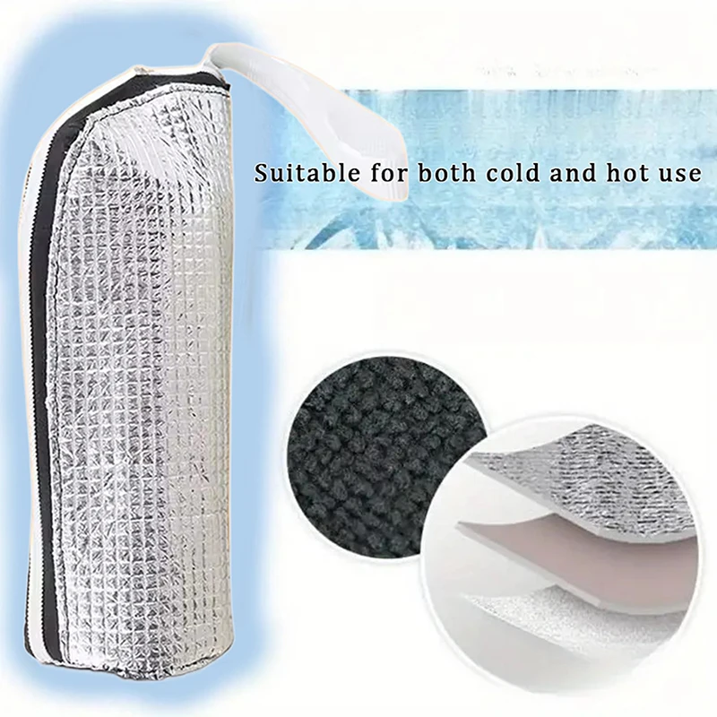1/2PCS Water Bottle Sleeve Thermal Insulated Water Bottle Bag Beverage Carrier Pouch Insulators Bag For Traveling Fitness Outing