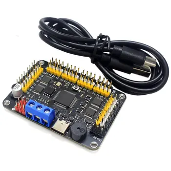 32 Channel Servo Control Board with PC and PS2 Robot Servo Controller Kit for Multi-DOF Robot Robot Arm Robot Car