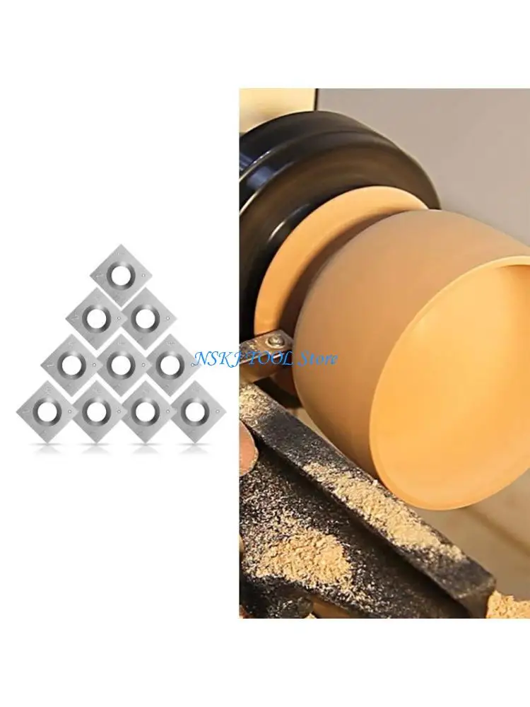 

L8RC Inserts Cutters Good Wear Resistance Knifes 50° Cutting Edges Blade