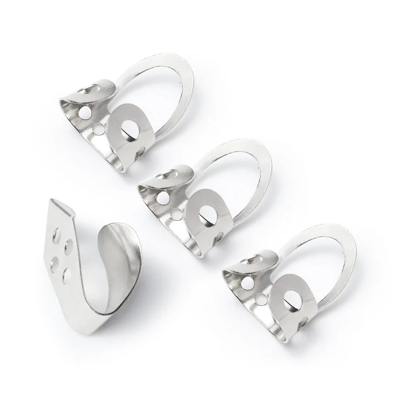 ONGE 8 قطع معدنية قابلة للتعديل إصبع الإبهام يختار الغيتار للجيتار الصوتي البانجو القيثارة