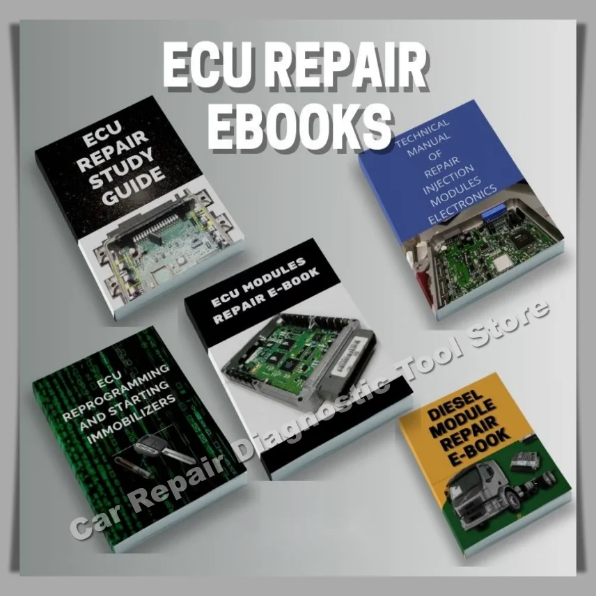 

ECU REPAIR Manuals Repairing Injection Modules in the Workshop DIESEL ELECTRONICS Study Guide PACK 5 Car Truck Diagnostic Tools