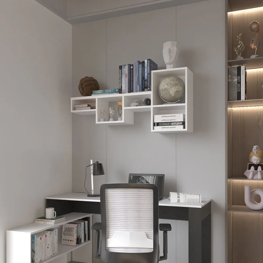

Wall Shelf Kiowa Office White