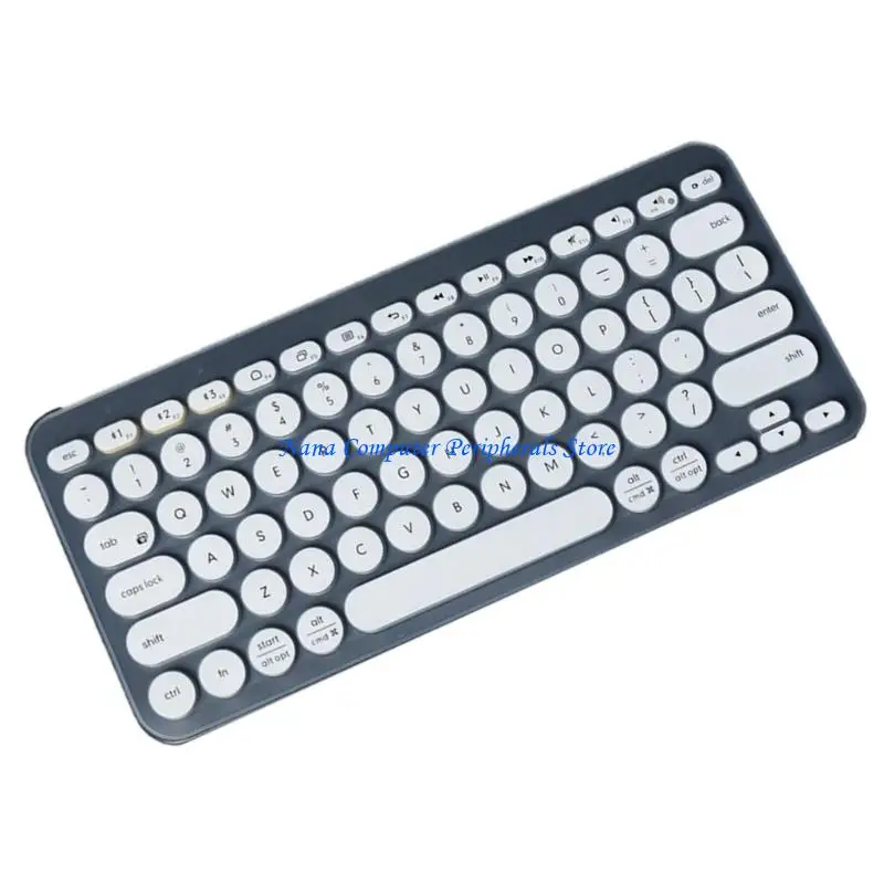 F68C Silicone Keyboards Protector Film Spill Proof Dust Resistant Easy For K380 Skin
