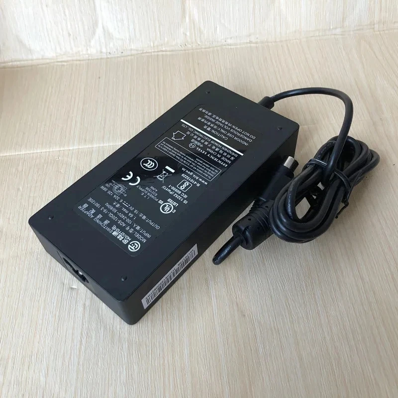 Original Hoioto 19V 6.32A 120W 4PIN AC Switching Power AC Adapter For Hikvision Power Supply Charger ADS-120QL-19-3 190120E