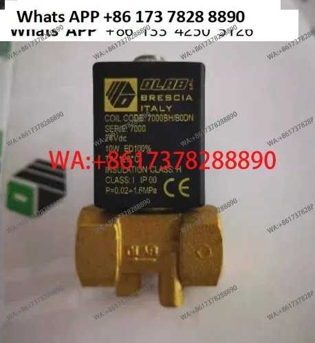 

Электромагнитный клапан OLAB 8194/E 7000/6BP 7000/6CF (Италия) с катушкой 7000BH/BODN