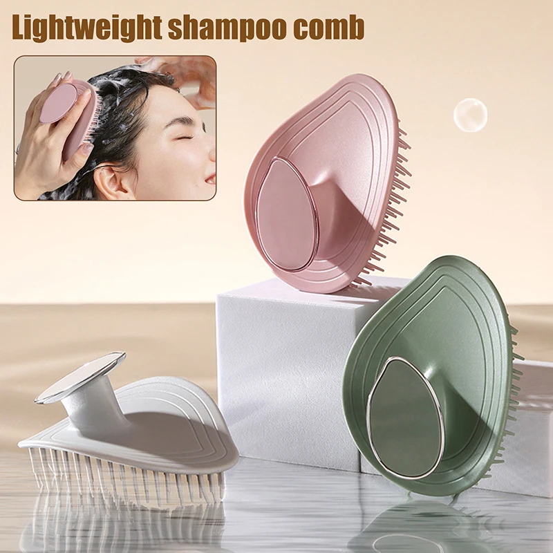 Shampoo Brush Scalp Massage Comb Head Meridian Massage Hair Washing Combs Body Scrubber Bath Brushes