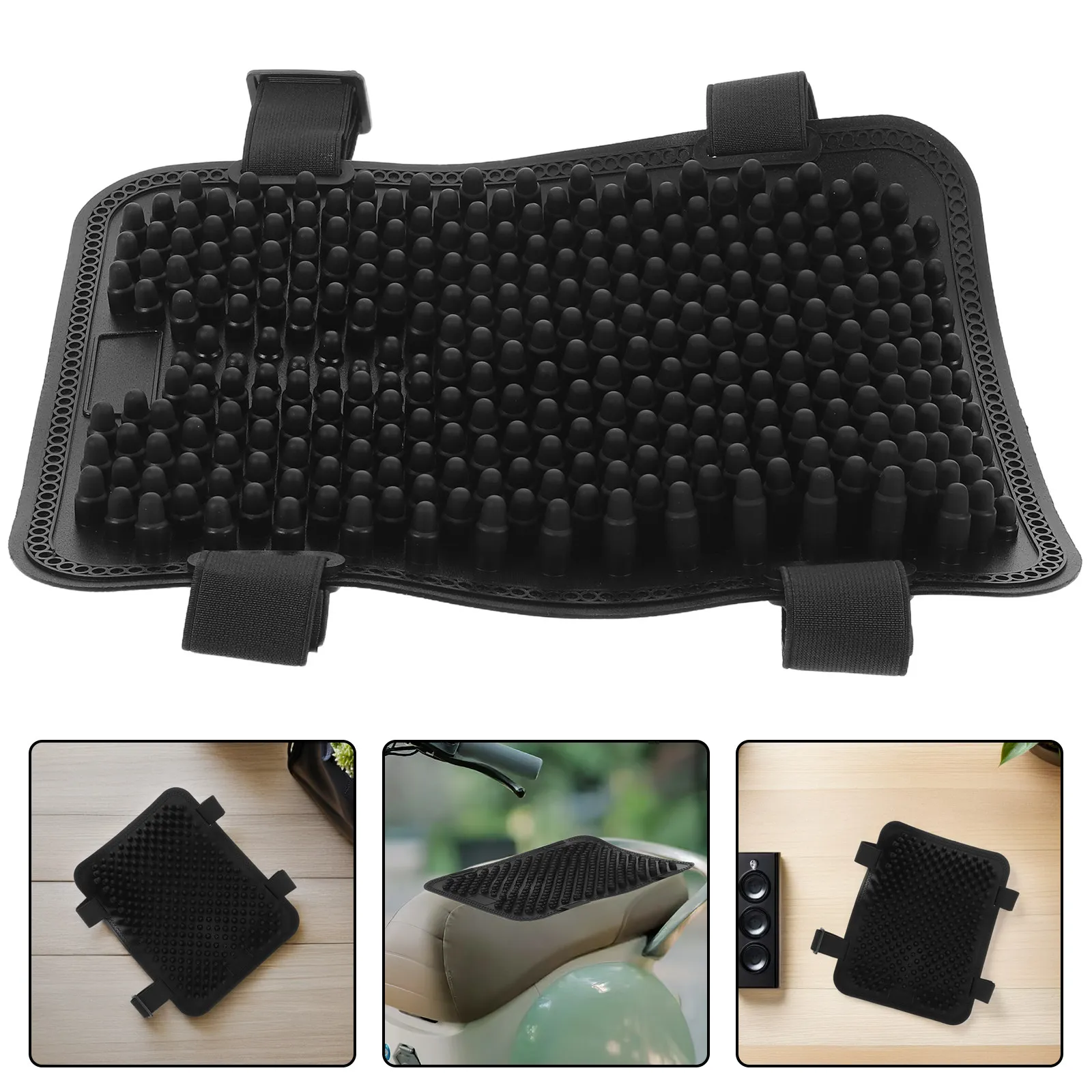 Motorcycle Seat Cushion Cover Bike Scooter Pad Breathable Halloween Christmas Electric Scooter Seat Cover Gel