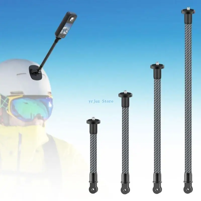 583D Gimbals Camera Extension Rod 1/4'' Screw Carbon Fiber Extension Rod Handheld Grip