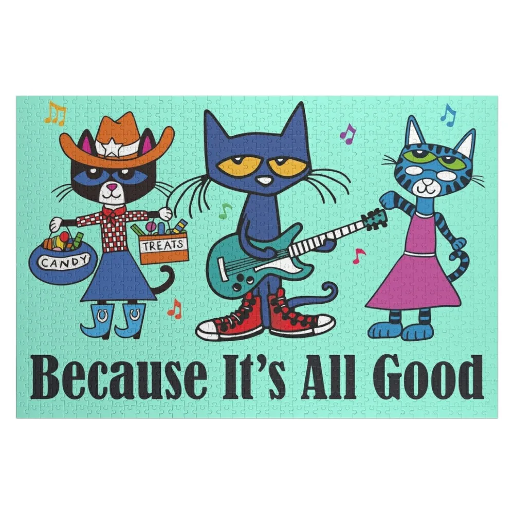 

pete the cat band Jigsaw Puzzle Wood Photo Personalized Iq Personalized Baby Toy Puzzle