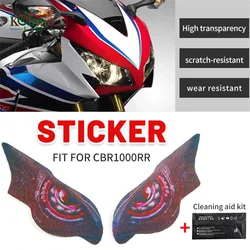 Fit For HONDA CBR1000RR 2008 - 2011 Motorcycle Accessories Headlight Protector Sticker Decal CBR 1000 RR 2009 2010