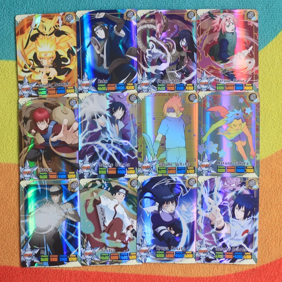 2024 New 50PCS  Naruto Card Complete Collection Series Collection Card Fight Chapter Pro Chapter Childrens Toy Game Card Gift